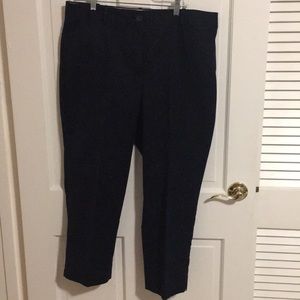 Talbots the perfect Crop curvy pant